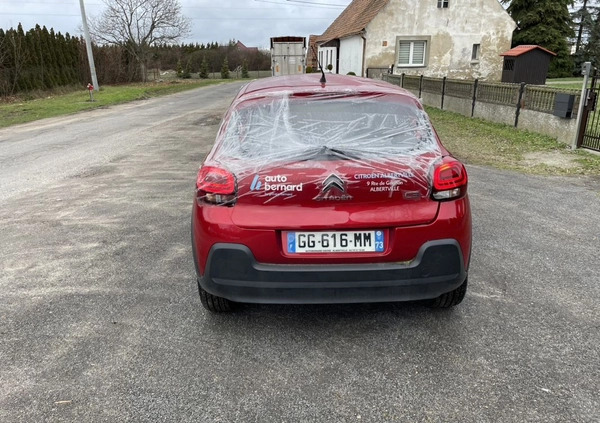 Citroen C3 cena 27500 przebieg: 4700, rok produkcji 2022 z Krotoszyn małe 379